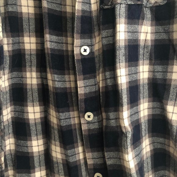 Plaid flannel Abercrombie shirt - Picture 2 of 4